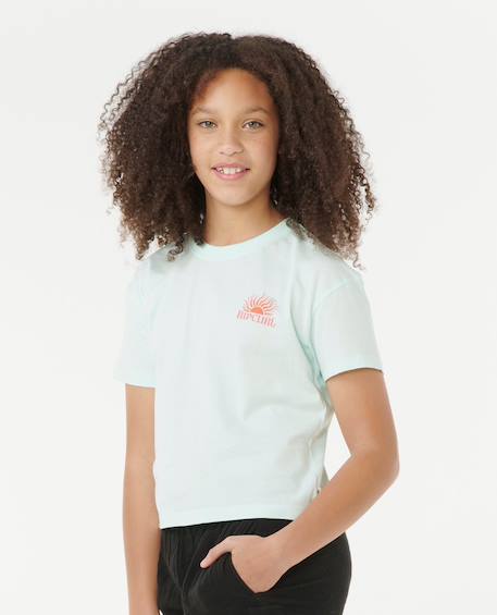 T-shirt court à manches courtes sunrise fille Mint 2 - vertbaudet enfant 