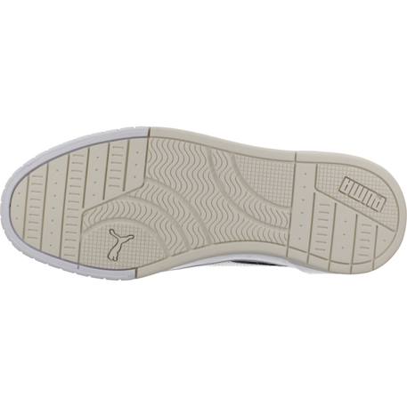 Baskets enfant fille en cuir Blanc black 6 - vertbaudet enfant 