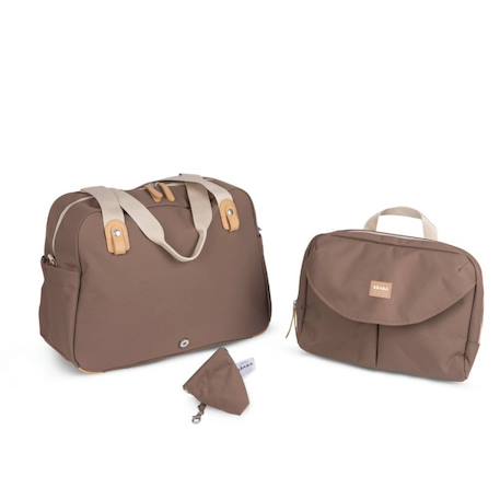 Sac à langer iconique grand volume 23 l geneve Bleu+Cacao+Terracotta 12 - vertbaudet enfant 
