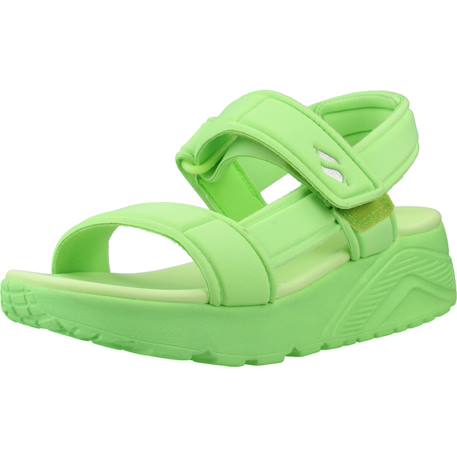Sandales enfant fille en textile Rose htpk+Vert lime 10 - vertbaudet enfant 
