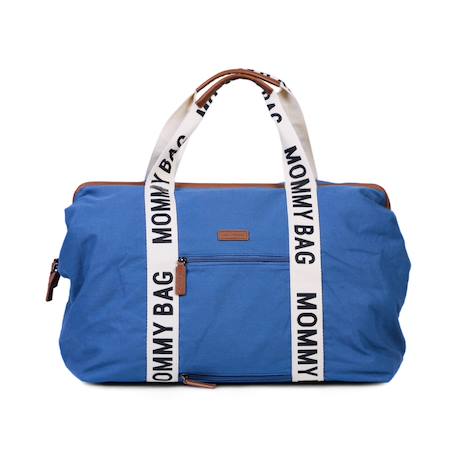 Sac à langer de voyage grande contenance signature mommy bag Indigo+Noir 5 - vertbaudet enfant 