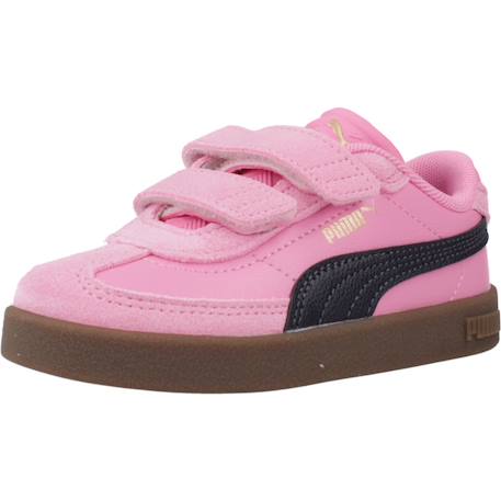 Baskets bébé fille en cuir Rose pink 4 - vertbaudet enfant 