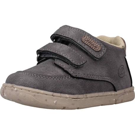Derby bébé cuir geffo Bleu 800+Brun clair 260+Gris 950 16 - vertbaudet enfant 
