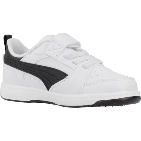 Baskets bébé garçon Blanc white 5 - vertbaudet enfant 