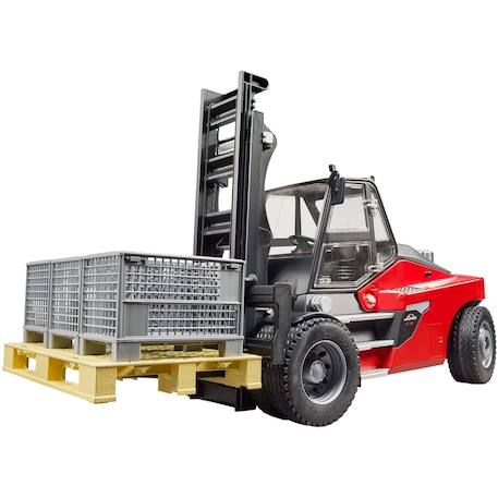 Chariot élévateur linde ht160d avec palette et 3 gitterbox Multicolore 2 - vertbaudet enfant 