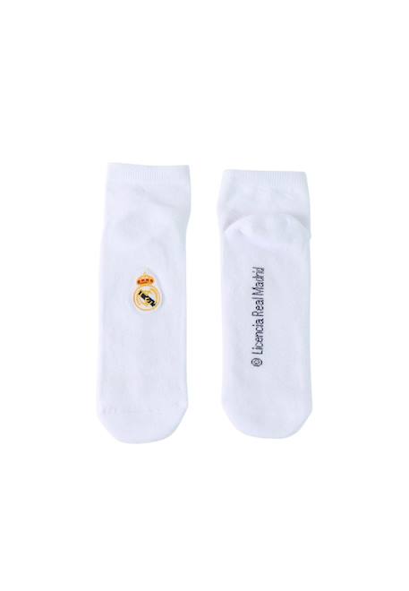 Lot de 2 chaussettes - real madrid Blanc+Noir 5 - vertbaudet enfant 