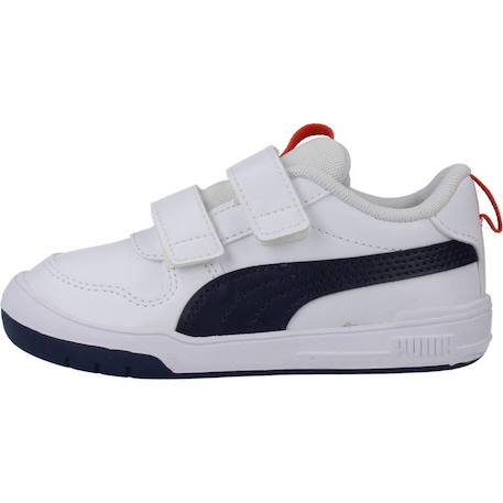 Baskets bébé garçon Blanc white 2 - vertbaudet enfant 
