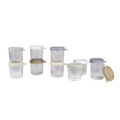Puériculture-Coffret 10 portions en verre 250 ml