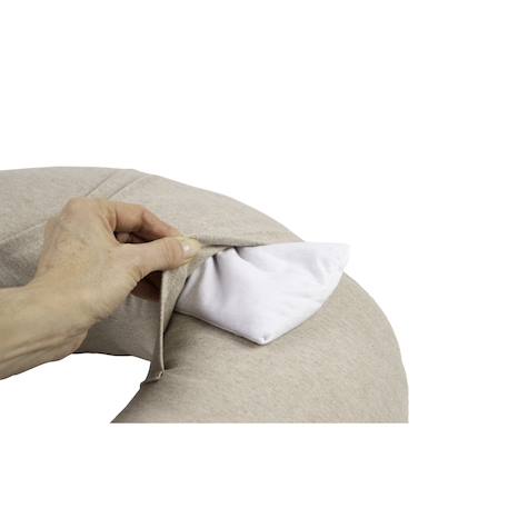 Coussin d'allaitement little warmy Argile beige+Léopard 4 - vertbaudet enfant 