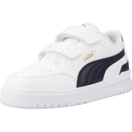 Basket garçon modèle shuffle downtown lo v ps Blanc white 4 - vertbaudet enfant 