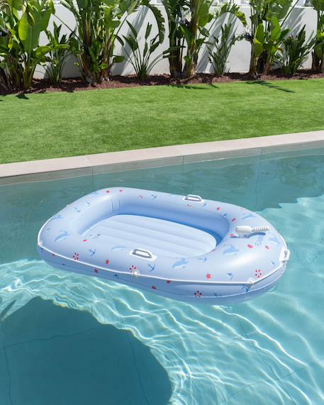 Gonflable pour enfants barque pvc Bleu 6 - vertbaudet enfant 