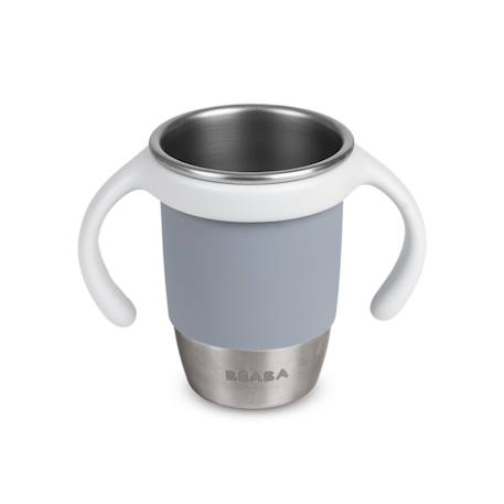 Tasse d'apprentissage inox click & drink Galet 4 - vertbaudet enfant 