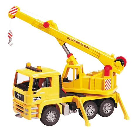 Camion grue man tga Jaune 2 - vertbaudet enfant 