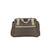 Sac à langer bandoulière grand volume 21 l sydney Cacao+Noir 4 - vertbaudet enfant 