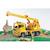 Camion grue man tga Jaune 1 - vertbaudet enfant 