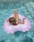 Gonflable pour enfants coeur nut pvc double valve Rose 4 - vertbaudet enfant 