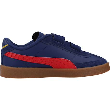 Baskets enfant garçon en cuir Bleu blured 1 - vertbaudet enfant 