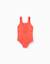 Maillot de bain avec motif d'étoiles en bouclé Corail clair 3 - vertbaudet enfant 
