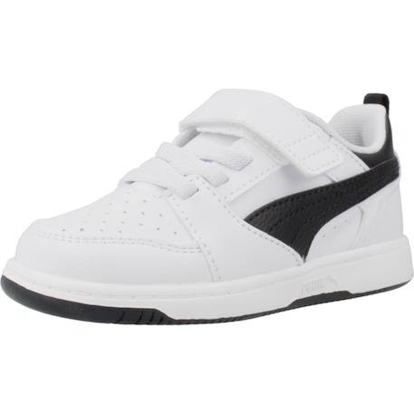 Baskets bébé garçon Blanc white 4 - vertbaudet enfant 