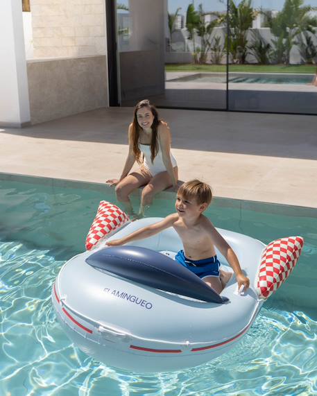 Bouée enfant bateau avec pistolet eau intégré Multicolore 4 - vertbaudet enfant 