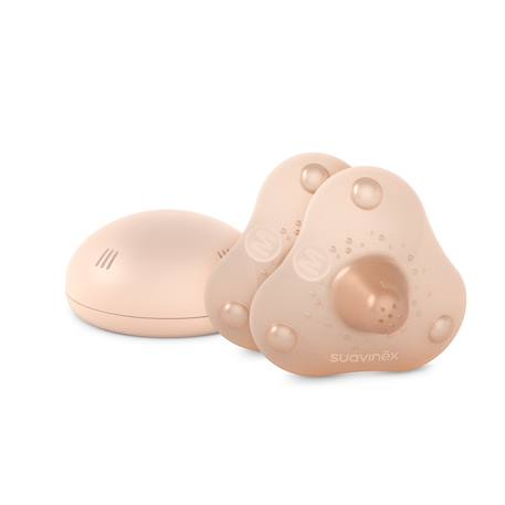 Bouts de sein en silicone taille m (2 unités avec étui de transport) Clair 1 - vertbaudet enfant 