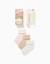 Pack 3 paires de chaussettes côtelées Rose 2 - vertbaudet enfant 