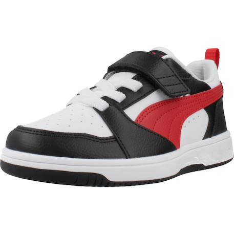 Baskets enfant garçon Noir white 4 - vertbaudet enfant 