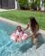 Gonflable pour enfants donut pvc double valve Multicolore+Rose+Rose à carreaux+Rose foncé+Rouge 8 - vertbaudet enfant 