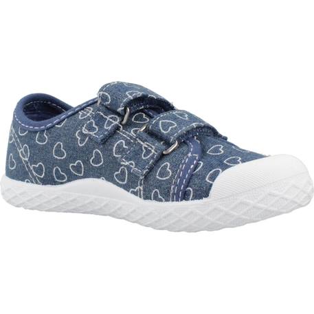 Basket fille modèle cambridge 3 Bleu 880+Rose 100 5 - vertbaudet enfant 
