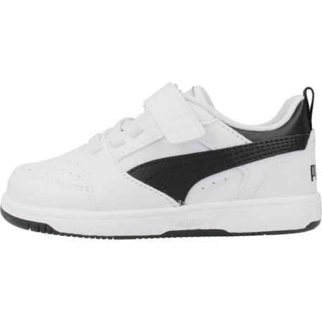 Baskets bébé garçon Blanc white 2 - vertbaudet enfant 