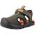 Sandales bébé garçon en textile Vert green 4 - vertbaudet enfant 