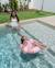 Gonflable pour enfants donut pvc double valve Multicolore+Rose+Rose à carreaux+Rose foncé+Rouge 11 - vertbaudet enfant 