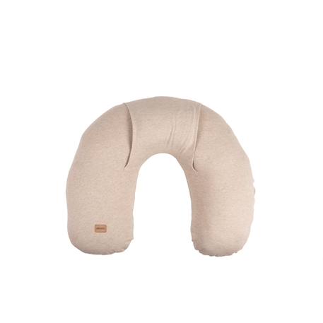 Coussin d'allaitement little warmy Argile beige+Léopard 1 - vertbaudet enfant 