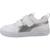 Baskets enfant fille en cuir Blanc white 2 - vertbaudet enfant 