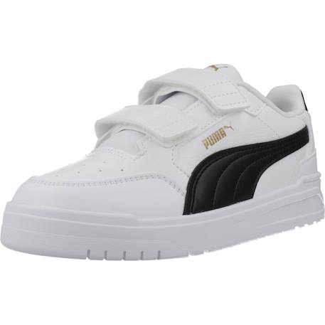 Baskets enfant garçon Blanc whtblk 4 - vertbaudet enfant 