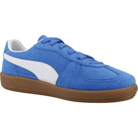 Baskets enfant garçon en cuir Bleu blue 5 - vertbaudet enfant 