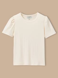 T-shirt à côtes  - coton biologique  - vertbaudet enfant