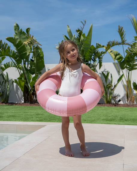 Gonflable pour enfants donut pvc double valve Multicolore+Rose+Rose à carreaux+Rose foncé+Rouge 9 - vertbaudet enfant 