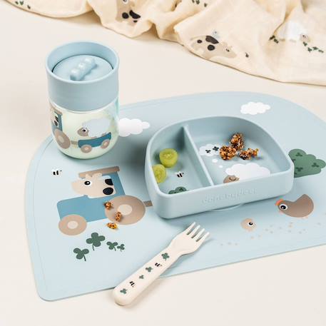 Tasse d'apprentissage 360° tiny farm Bleu 6 - vertbaudet enfant 