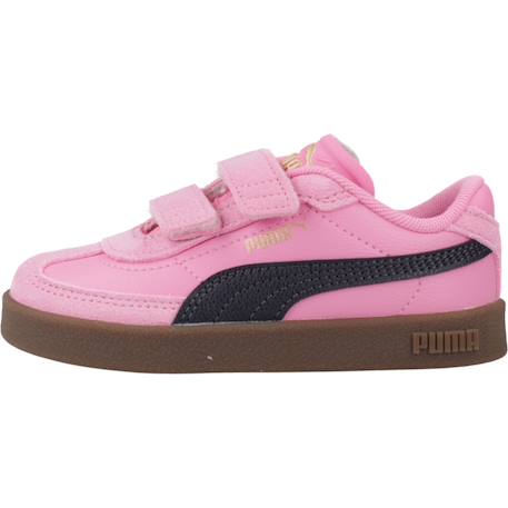 Baskets bébé fille en cuir Rose pink 2 - vertbaudet enfant 