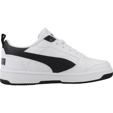 Baskets enfant garçon à lacets Blanc white 1 - vertbaudet enfant 