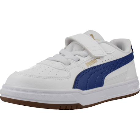 Baskets enfant garçon Blanc whtblu 4 - vertbaudet enfant 