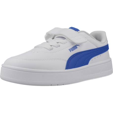 Baskets enfant garçon Blanc whtblu 4 - vertbaudet enfant 