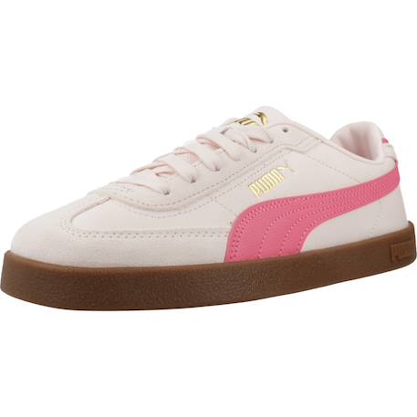 Baskets enfant fille en cuir Rose pink 4 - vertbaudet enfant 