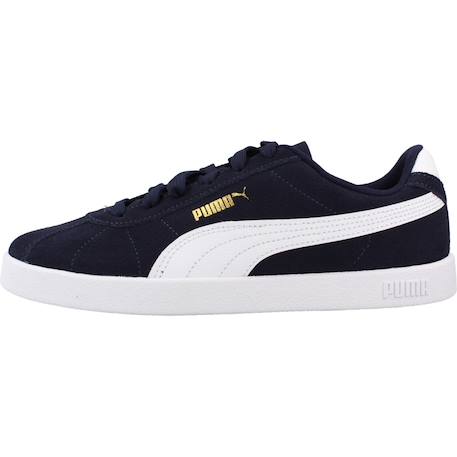 Baskets enfant garçon en cuir Bleu navy 2 - vertbaudet enfant 