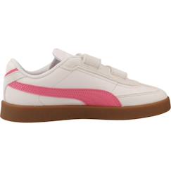 Chaussures-Basket fille cuir rétro lacets