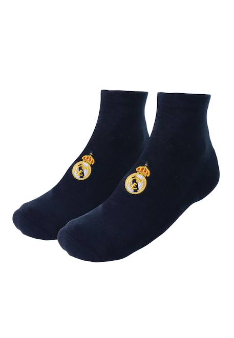 Lot de 2 chaussettes - real madrid Blanc+Noir 10 - vertbaudet enfant 