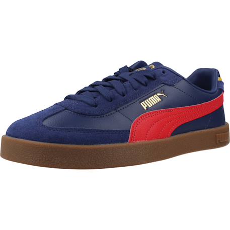 Baskets enfant garçon en cuir Bleu navy 4 - vertbaudet enfant 