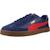 Baskets enfant garçon en cuir Bleu navy 4 - vertbaudet enfant 