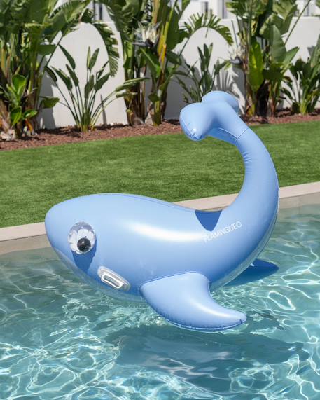 Bouée baleine xl avec poignées pvc Bleu 4 - vertbaudet enfant 